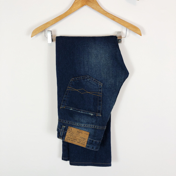 Zara Other - [ZARA MAN] Straight Leg Dark Wash Denim Jeans